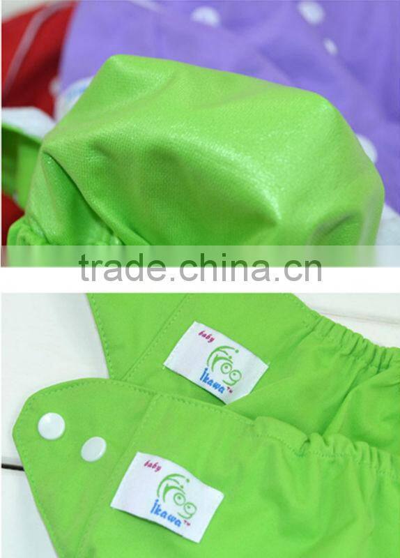 Hot Sale Printing Button Pocket Cloth Happy Generic Baby Diapers,baby diaper