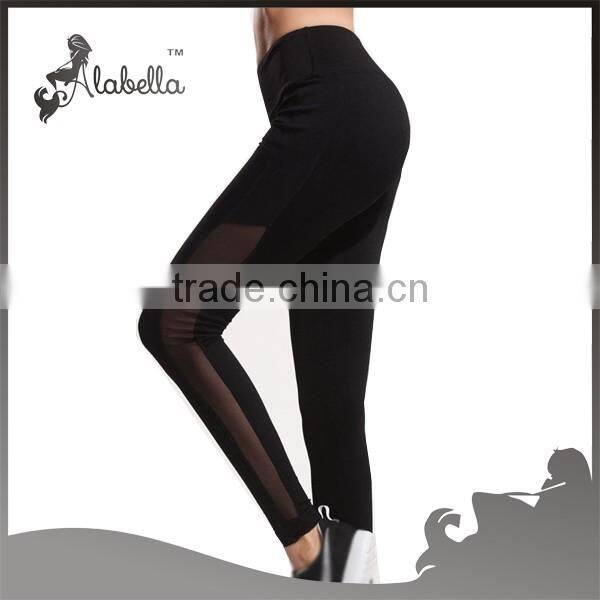 Sport Mesh Phone Pocket Leggings Work Out Running Yoga Pants Women Fitness Wear