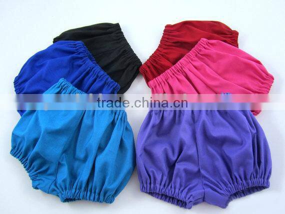 Factory wholesale plain shorts good quality low price baby clothes made in china