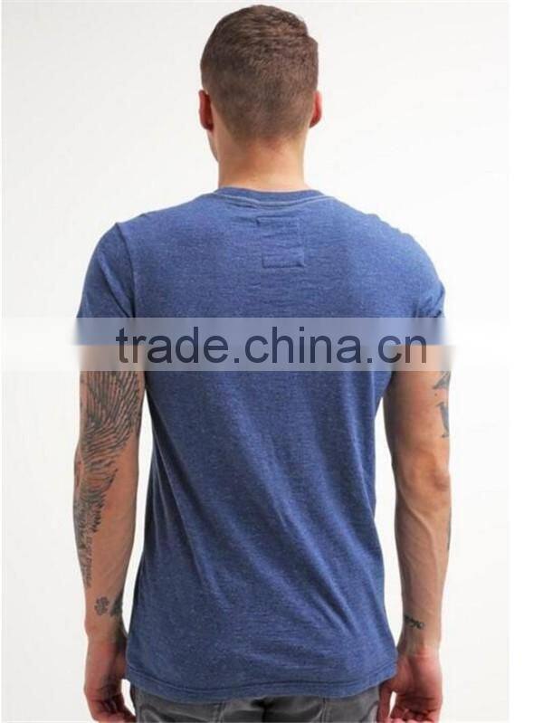 men's quality cotton colorful fitted t shirts wholesale