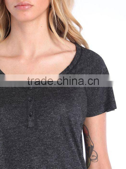 slim fit t shirt custom with raglan sleeves blank tee shirts