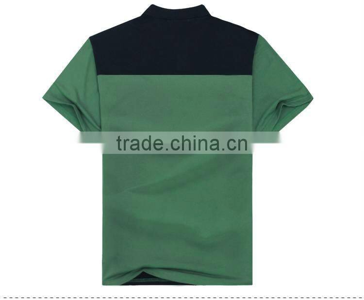 Mens short sleeve pique polo tee TB06