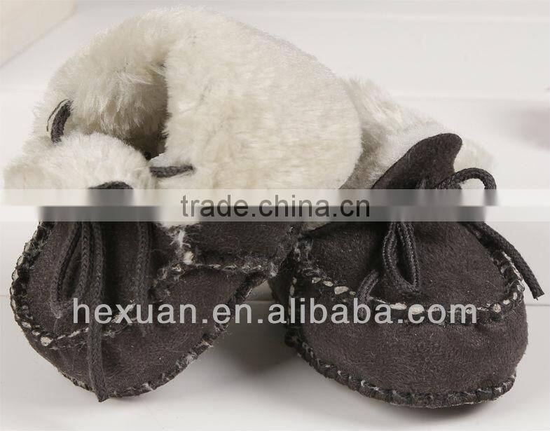 2016 New Soft sole baby leather shoes