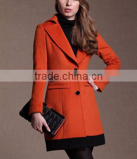 Autumn New Coming Warm Clothing Slim Fit Women/men Woolen Coat