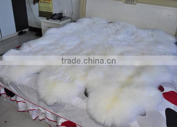 Cheap Australian Sheepskin Shearling Skins Faux Fur Fabric