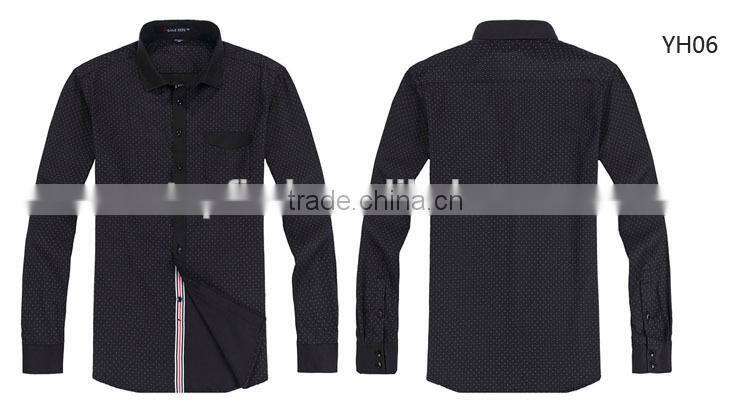 Hot sale polyester cotton special placket custom full-size printed man t-shirt