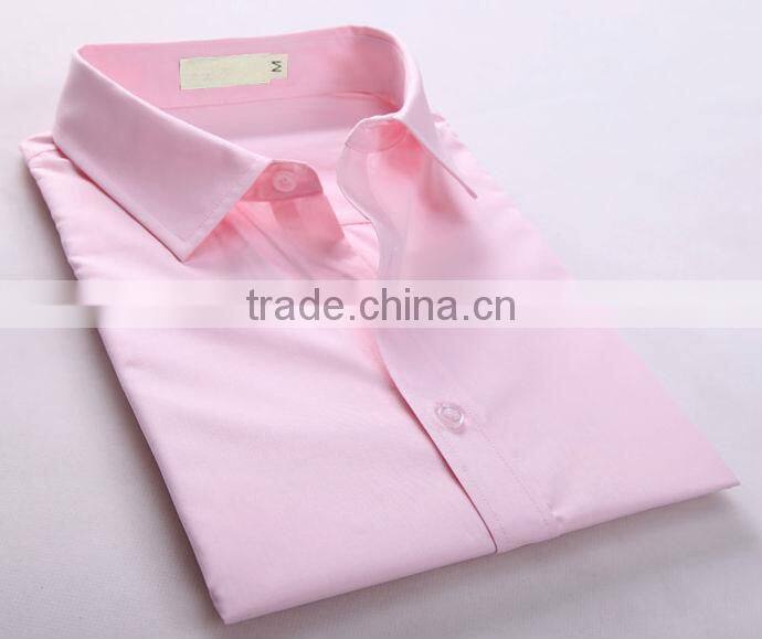 China shirt manufacturer good price supply white color dress men shirts