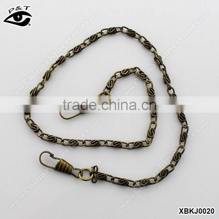 42cm Detachable Metal Chains for Bag Zinc Alloy Plating Jewelry Findings Bag Hardware Accessories for Bags Garment