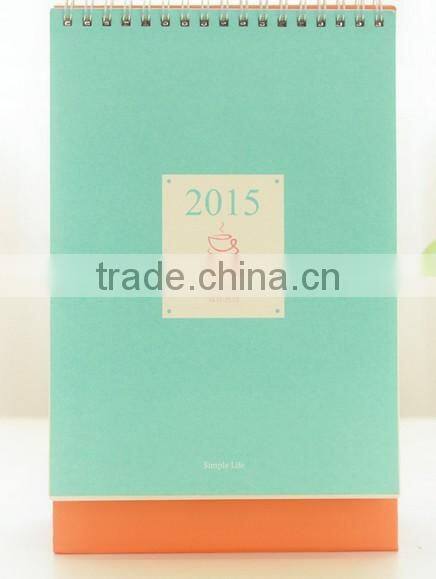 2014 Hot Selling Desk Calender For Promotion