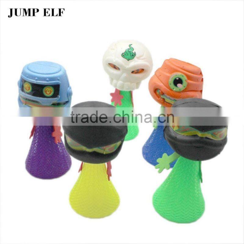 Halloween jumping toy prank toy jump elf kids bouncing toys