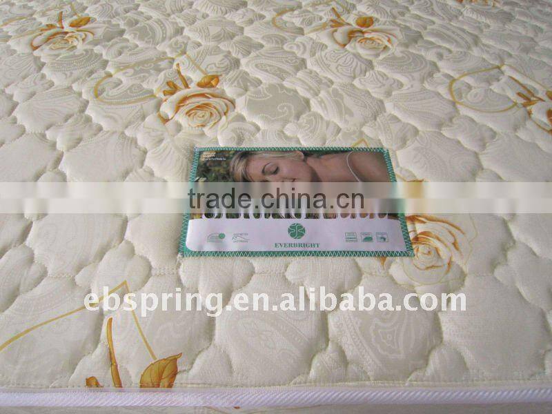 Extra Comfortable Jaquard Fabric Continuous Spring Mattress with border wire