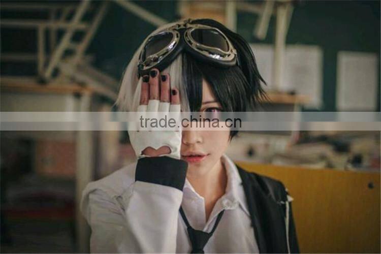 AD3038 monokuma /Black Jack Wig Cosplay white and black cosplay wigs