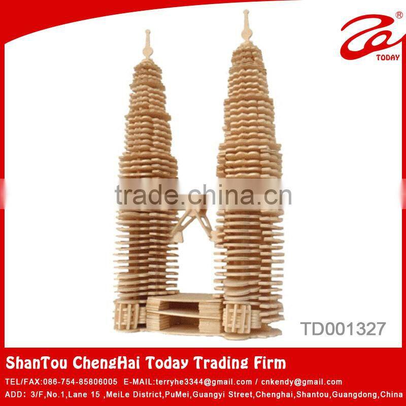 3D wooden puzzle statue of liberty souvenirs