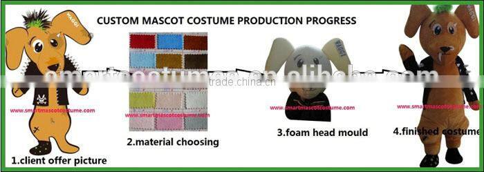 EVA plush material adult dragon costume blue dragon mascot costume