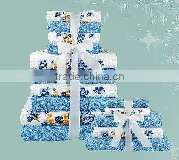 Pakistan Fashion Yarn Dyed Cotton Jacquard Towel