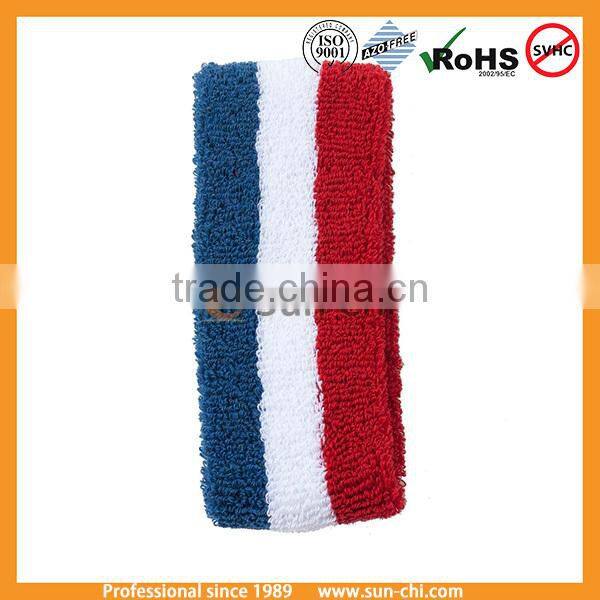 trendy beautiful colorful sport headband