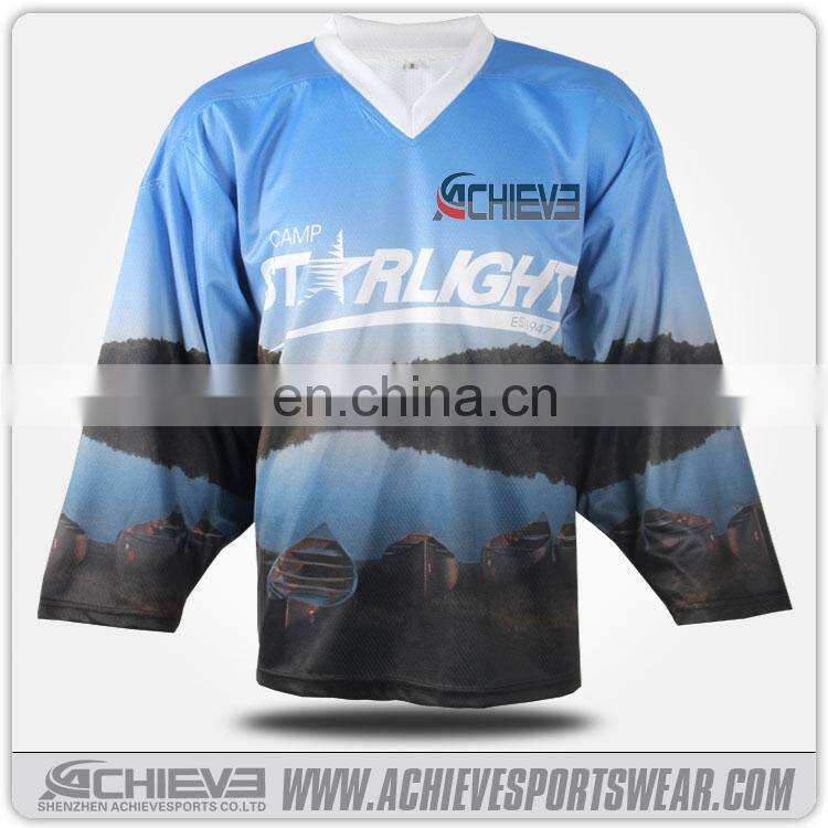athletic custom hockey gear sublimated team game hockey jerseys whosale practice Hockey uniform