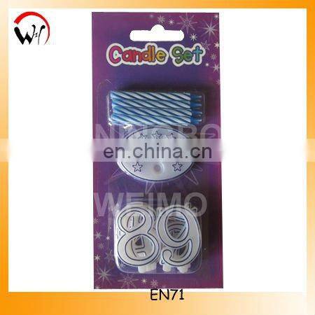 party candle set/birthday candle set