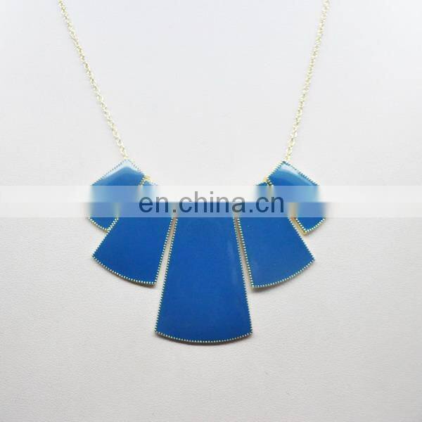 exquisite simple anchor pendant gold plating necklace jewelery