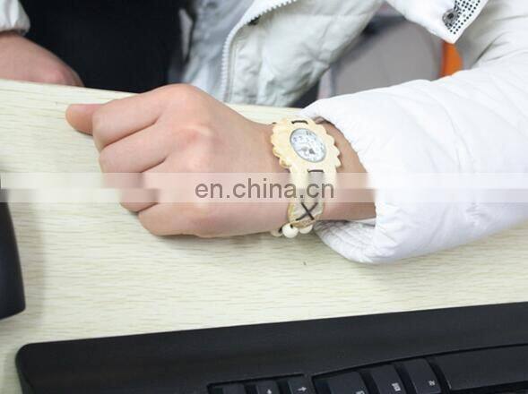 wholesale bracelet Coconut shell watch wooden stretch elasticity watches fashion popular women men watches wholesale