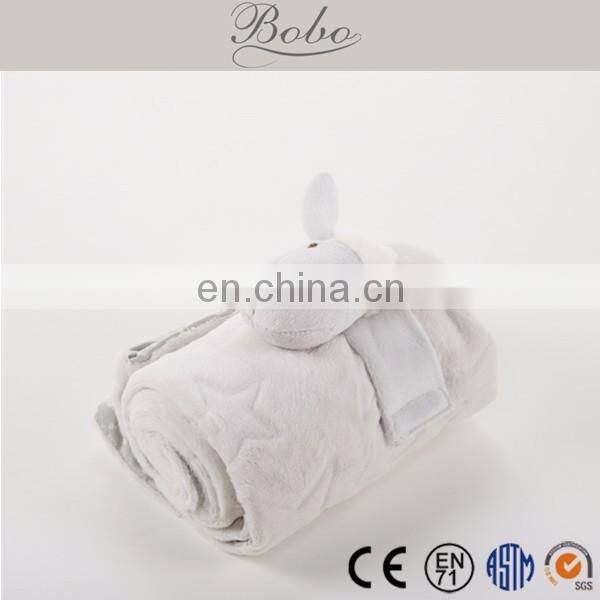 China made Soft plush baby soft sheep toy blankets