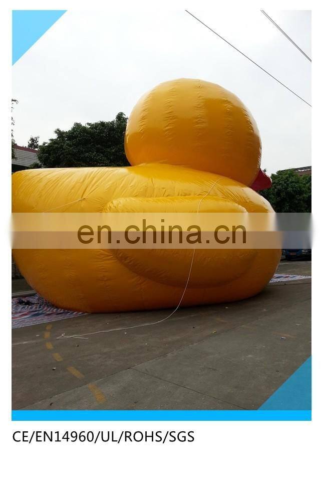 yellow floating inflatable pool duck/giant inflatable promotion duck