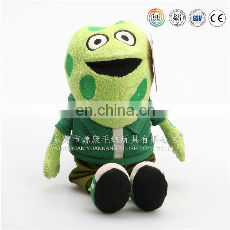 Best quality plush toys youtube promotion stuffed animal custom made soft toys