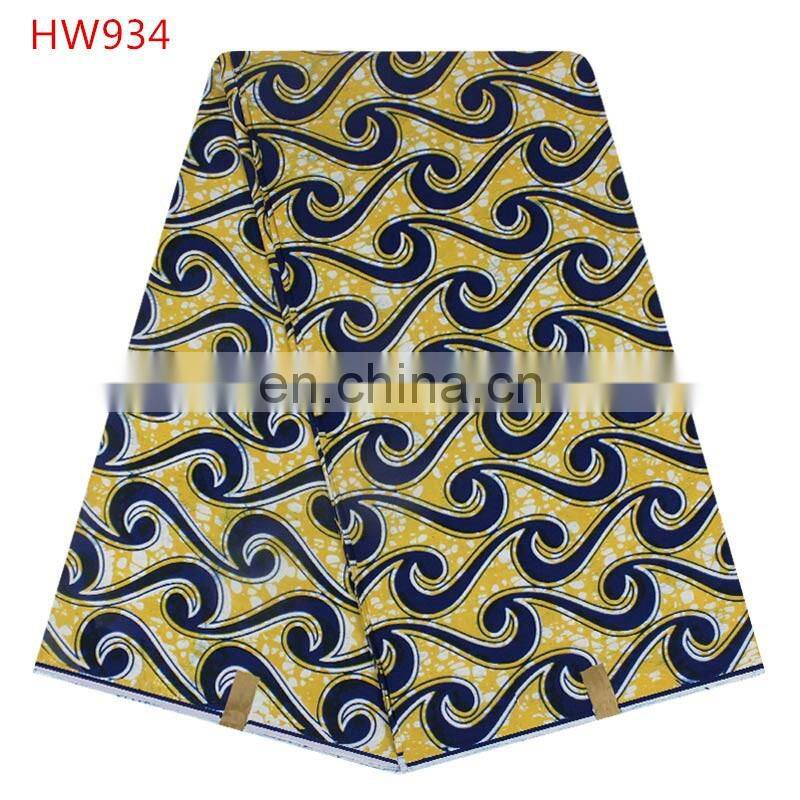 100% cotton holland dutch wax fabric super wax hollandais african ankara wax print fabric