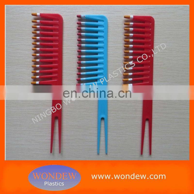 Plastic handle combs with massage function