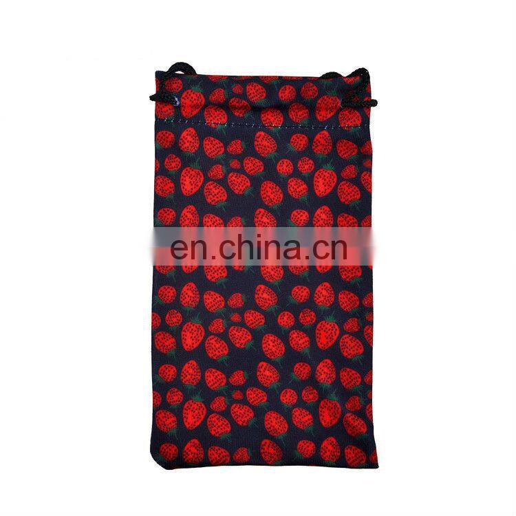 professional customized brands printable chinese wine pouch