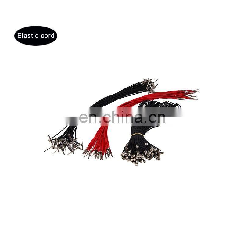 flat elastic band with metal barbs end