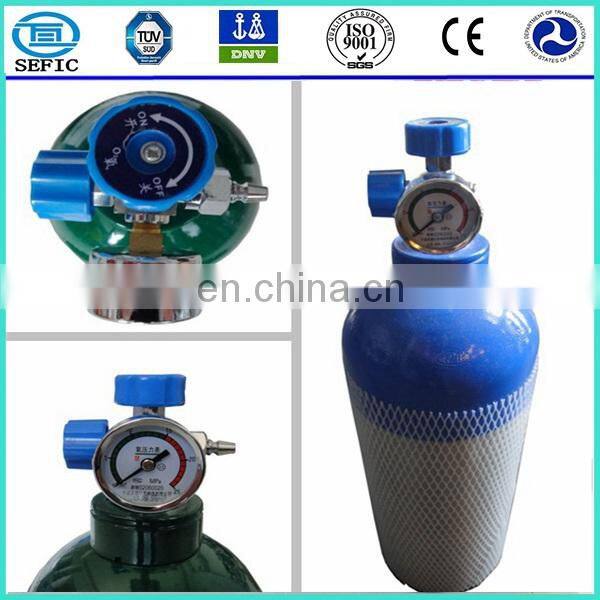DOT-3AA Certificate 40L 150Bar Oxygen Gas Acetylene Gas Cylinder Price