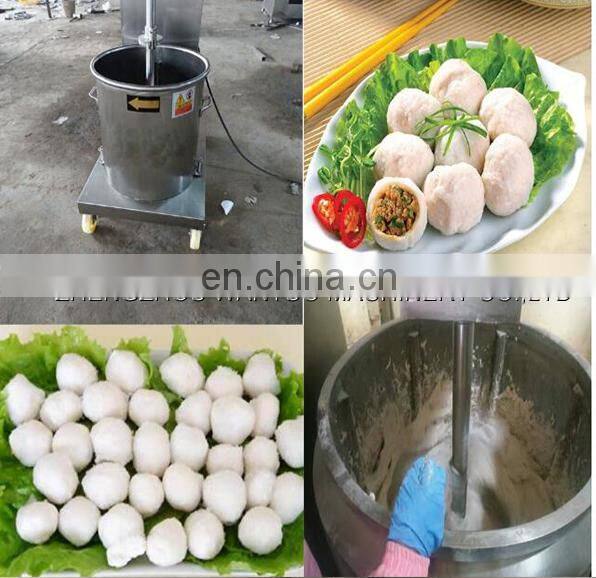 High efficiency electric meatball beater /commercial meat beating machine for meatball