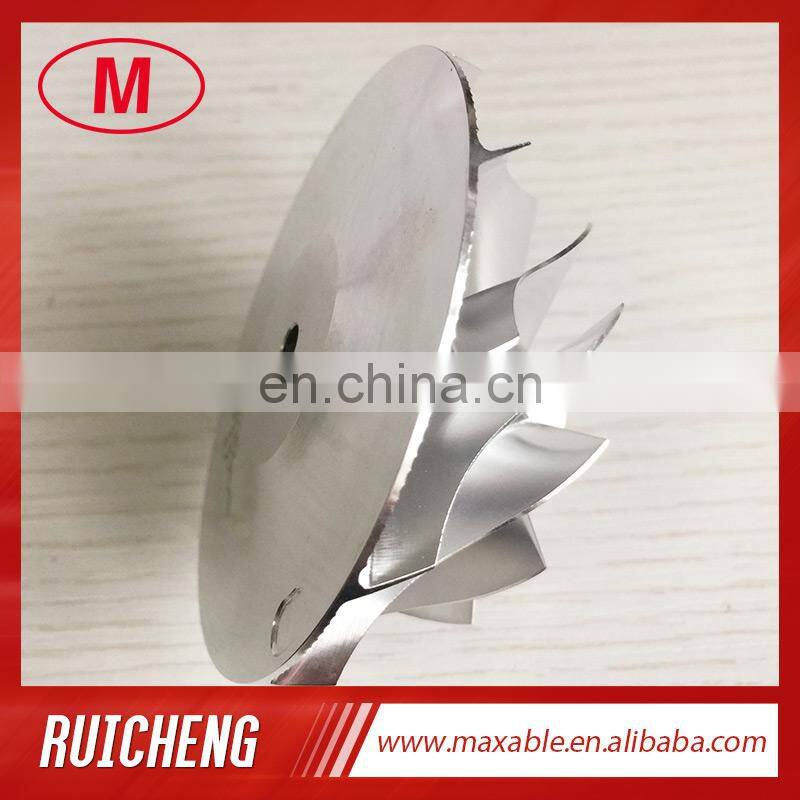 GT3076 54.97/76.13mm 11+0 blades 467756-0004F Turbocharger milling/aluminum 2618/billet compressor wheel for racing