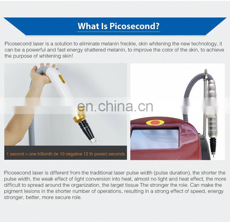 Picosecond Tattoo Removal Laser Machine For Sale with Four Heads
