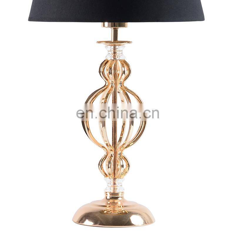 metal table lamp item type and modern style home decoration bedside lamp