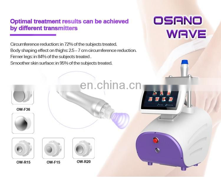 Electromagnetic Shockwave Therapy Cellulite Loosen Skin Treatment Device Shockwave System