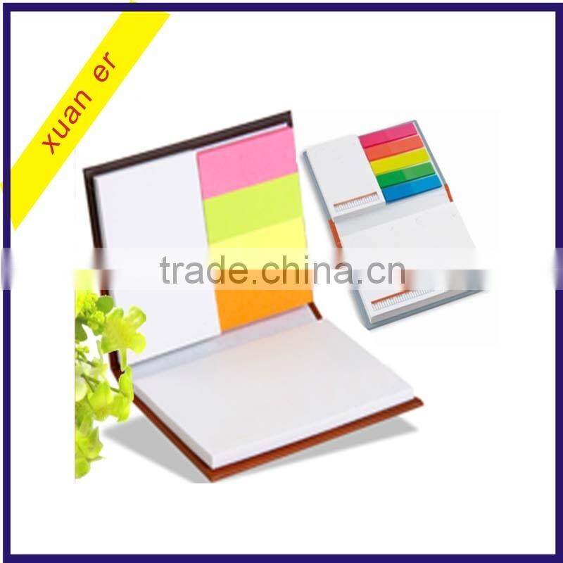 High quality fashion colorful unique adhesive paper sticky note made in china