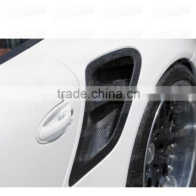 FOR PORSCHE 997 CARBON/997 CARBON/997 CARBON FIBER SIDE VENT FOR 2005-2012 PORSCHE CARRERA 911 997 TURBO (JSK230214)