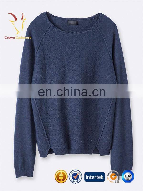 Ladies Cashmere Knit Pullover Sweater Fashion Design