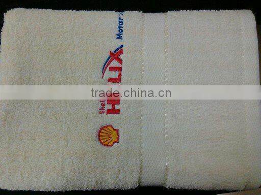 famous brand pure cotton embroidered gift towel