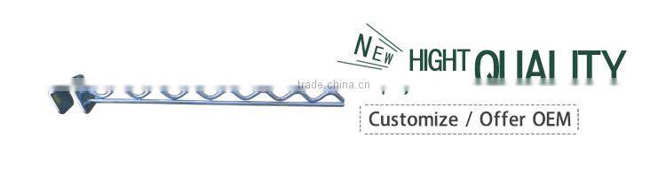 Wire display bracket for clothing