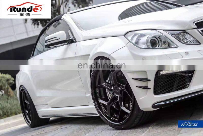 RUNDE w207 C207 E coupe New arrival PD Style Wide BODY KIT FOR 2009-2013 MERCEDES BENZ C207 W207