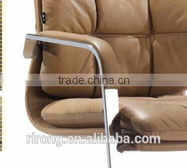 Top grade steel frame executive chair without casters
