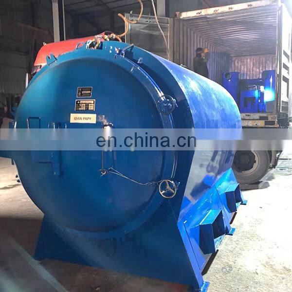 Smokeless Horizontal Pomegranate Bark Coconut Shell Charcoal Kiln