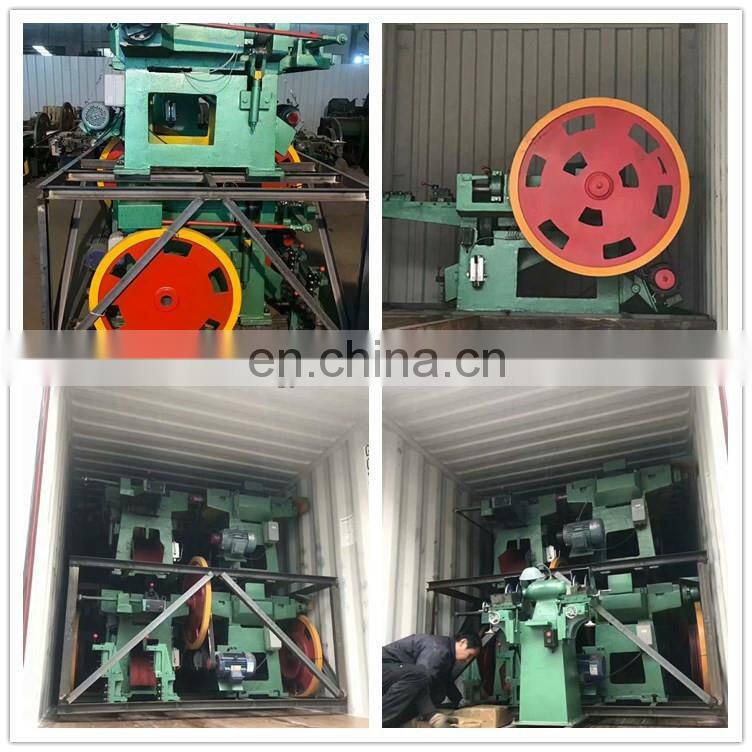 high speed automatic low carbon steel wire nail making machine price
