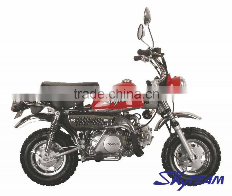 SKYTEAM SKYMINI 50cc&125cc 4 stroke monkey dax on road motorcycle (EEC EUROIII EURO3 approval, 10' alloy rim, monkey)