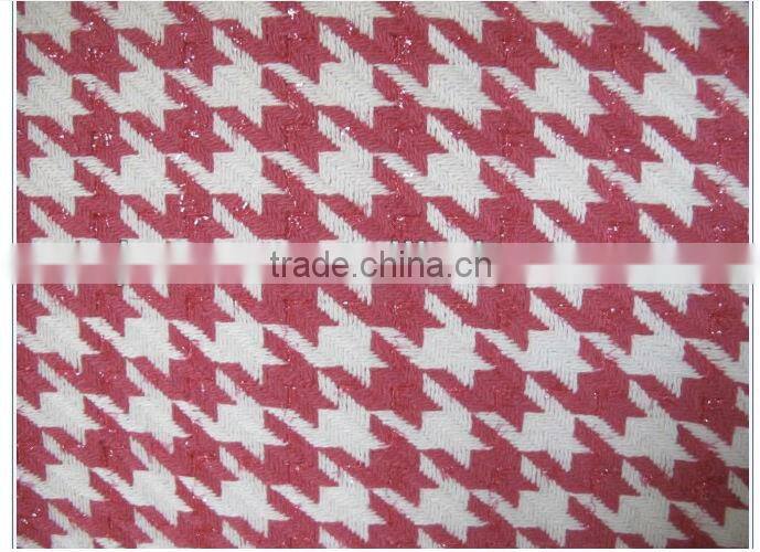 Houndstooth Wool Fabric