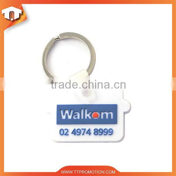 Best sale promotional pvc keyring