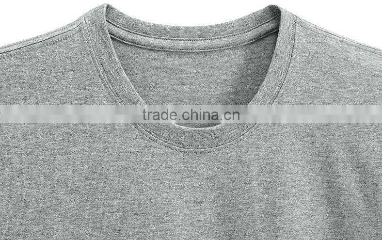 Plain Soft Cotton Custom Size T Shirts Wholesale Crew neck Mans Clothes for Sale